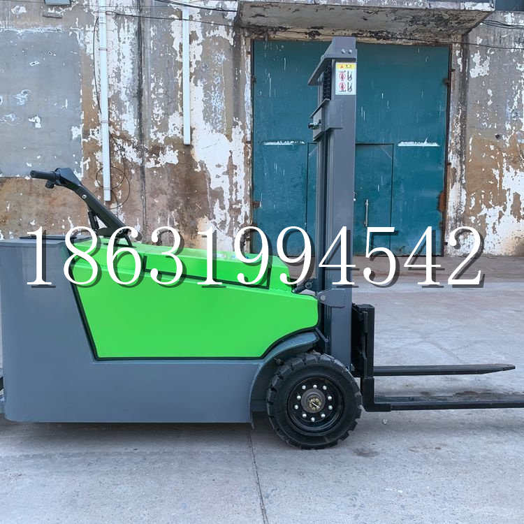 海兴县小型电动叉车1吨2吨步行站驾式电瓶堆高充电装卸车液压升降车铲车